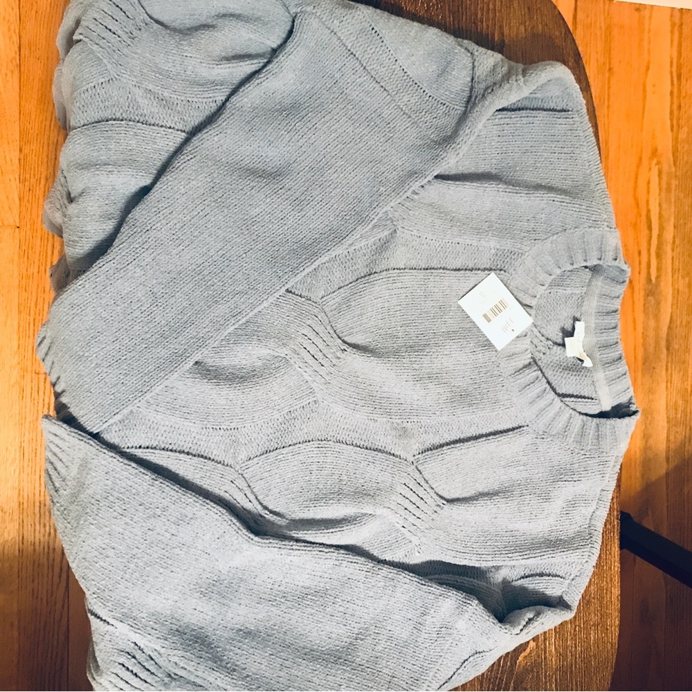 BNWT j•Jill sweater light blue